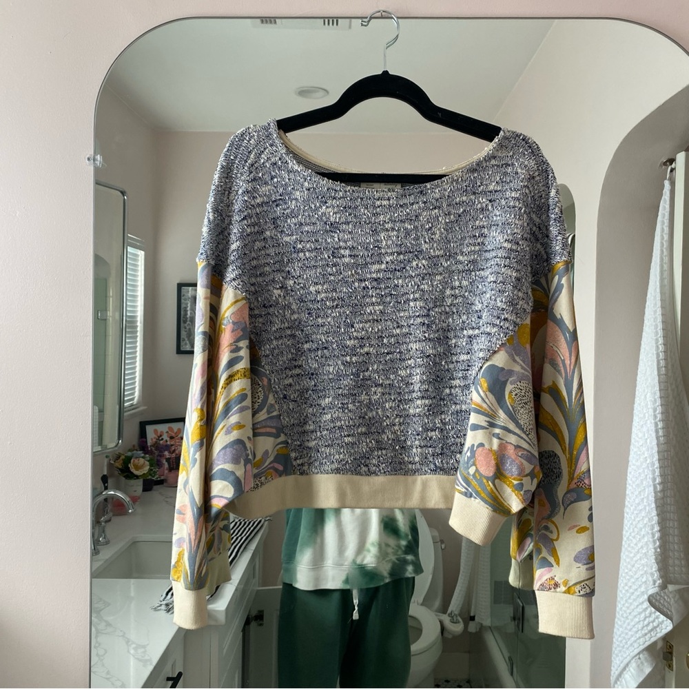 Anthropologie Saturday Sunday Textured Pullover Sweater Top